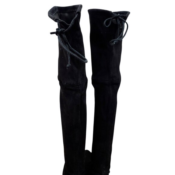 STUART WEITZMAN Landmark Suede Over-The-Knee Boot Size 6.5 - Picture 11 of 16